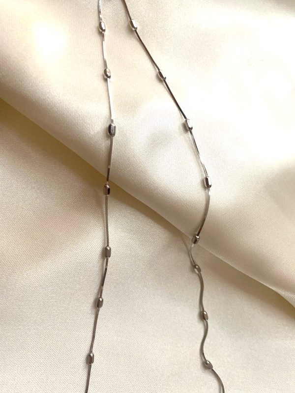 Silver Ginnie Anklets for Girls and Women