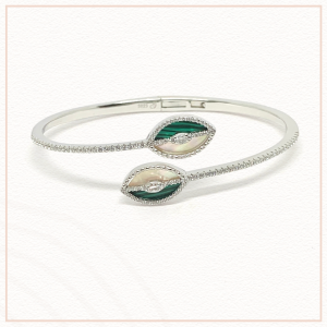 silver 925 embrace petals
