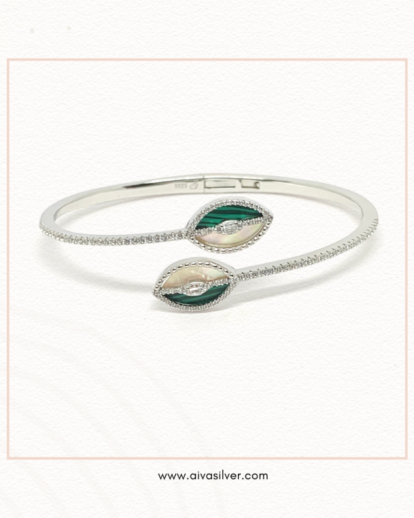 silver 925 embrace petals