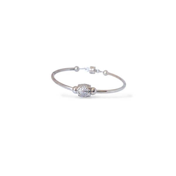 Luxe Orbit Silver Bracelet - Image 2