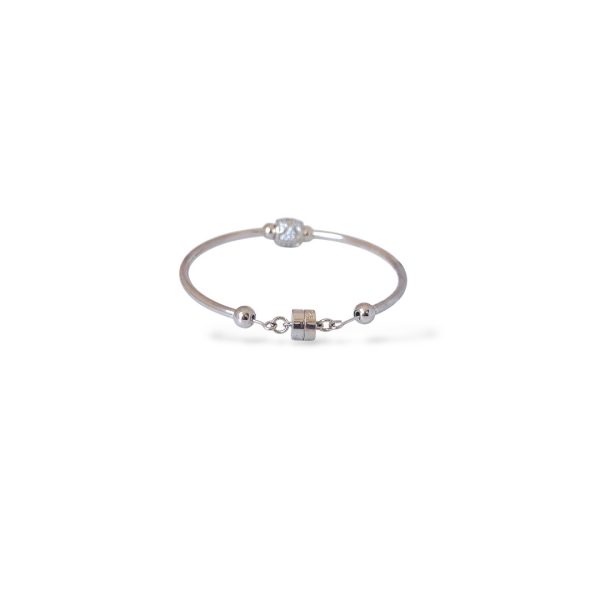 Luxe Orbit Silver Bracelet - Image 4