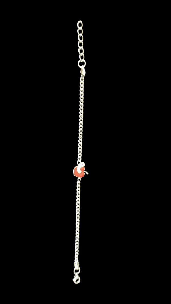 Apple Buddie Kids Silver Rakhi Bracelet - Image 4