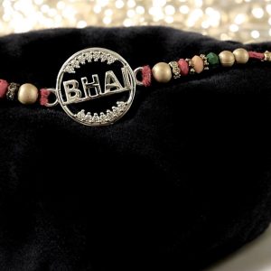 Bhai Star Silver Rakhi