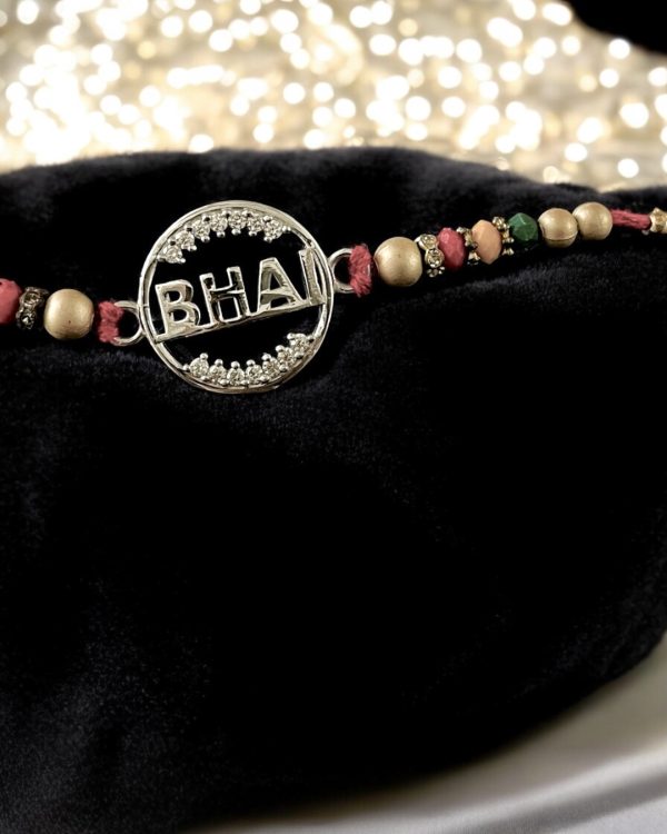 Bhai Star Silver Rakhi