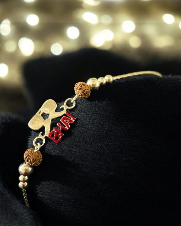 Bhai Swag Silver Rakhi