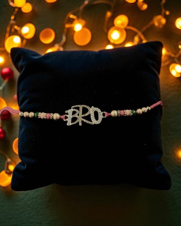 BRO Bond Silver Rakhi