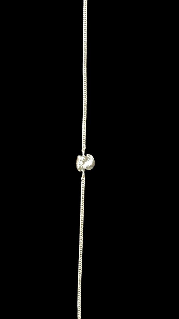 Ganesha Blessings Silver Rakhi Bracelet - Image 2
