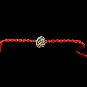 Ganesha Charm Silver Rakhi