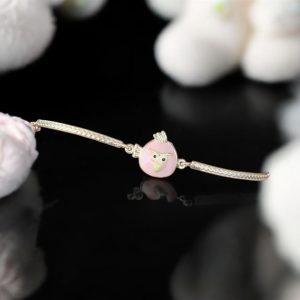 Stella Buddie Silver Rakhi Bracelet