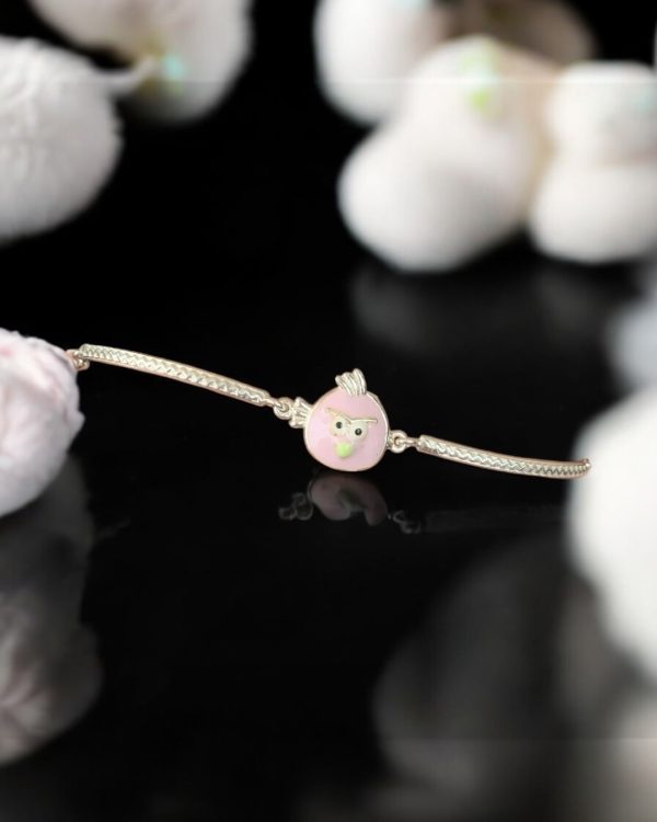 Stella Buddie Silver Rakhi Bracelet